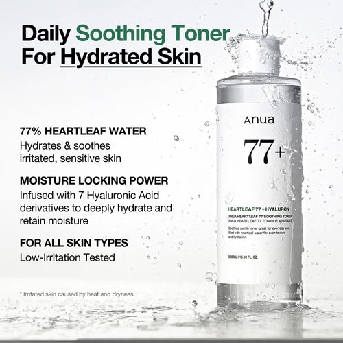 Anua - Heartleaf 77% Soothing Toner 250ml