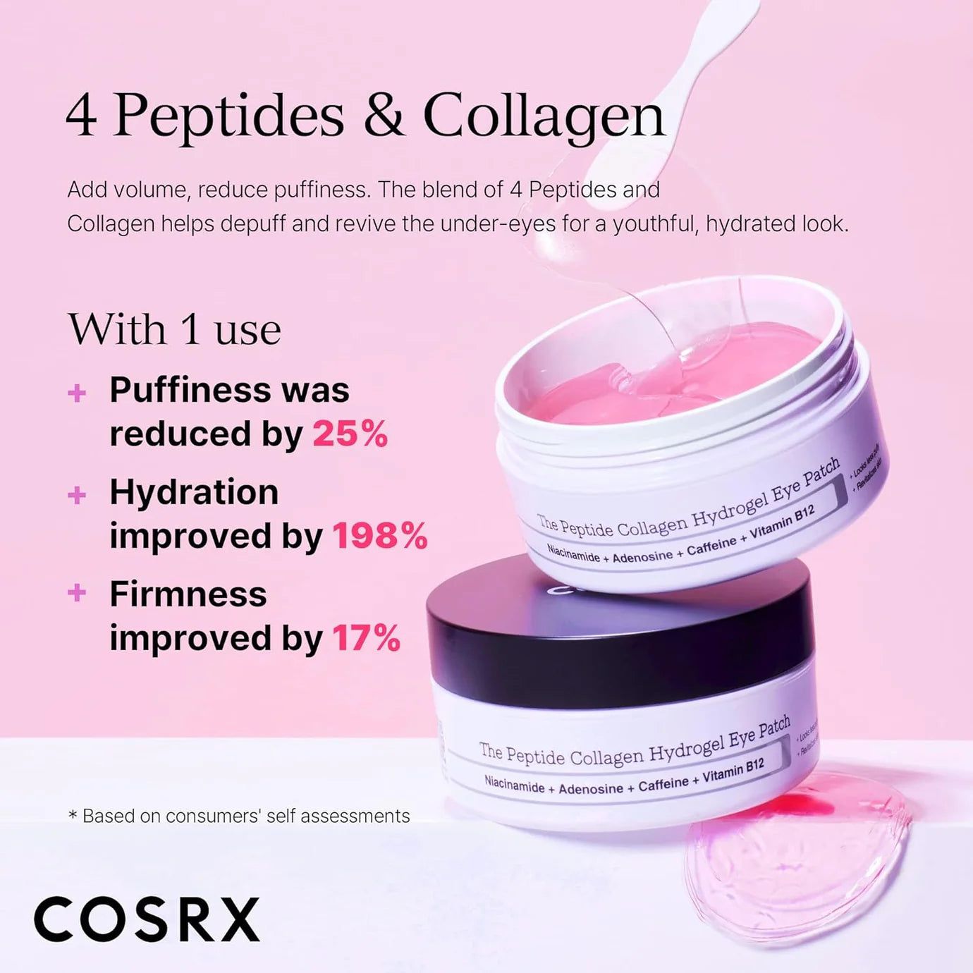 COSRX - The Peptide Collagen Hydrogel Eye Patch (60pcs)