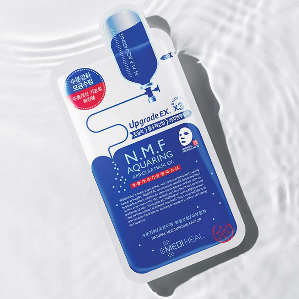 Mediheal - N.M.F Aquaring Ampoule Mask 20ml (Pack of 10)