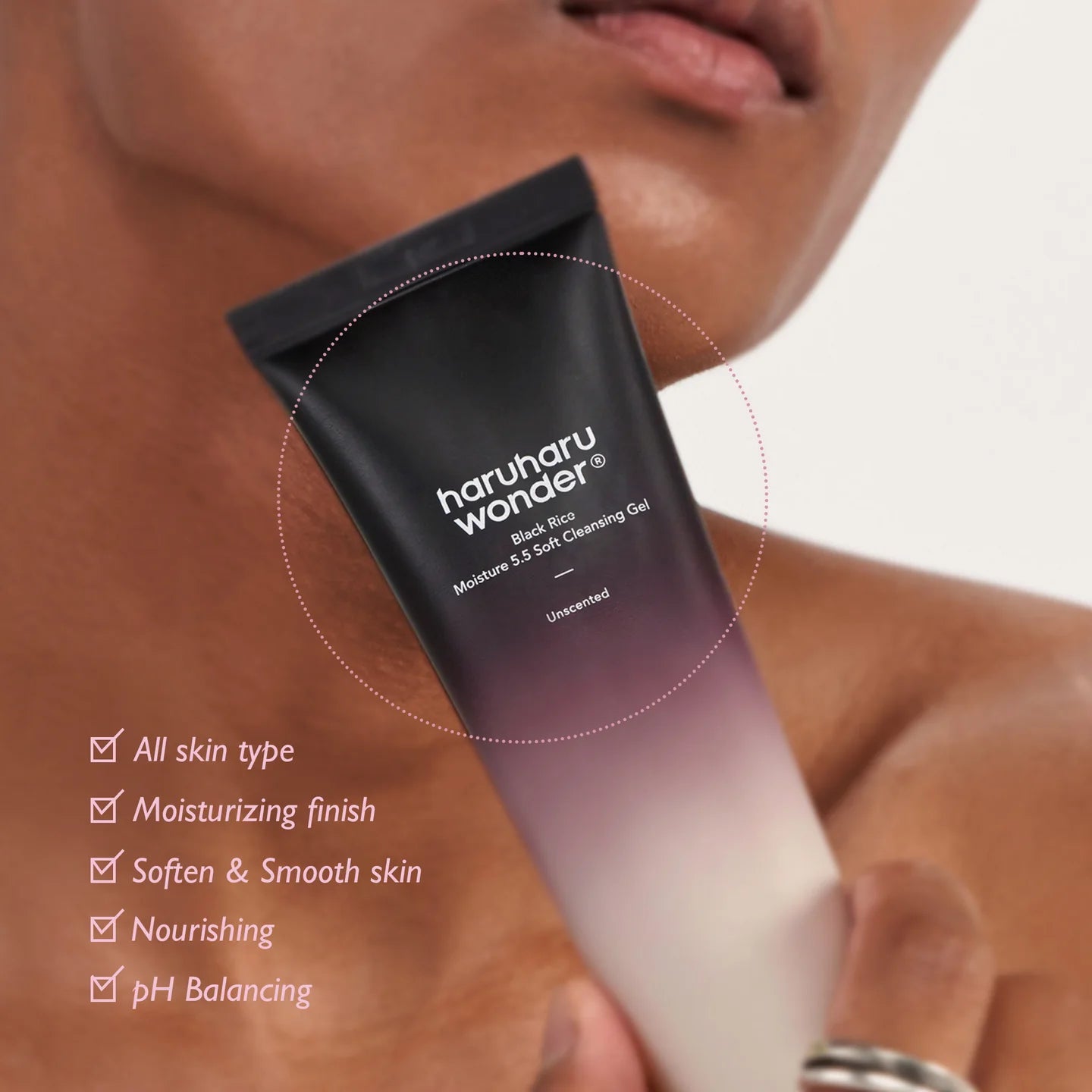 Haruharu Wonder - Black Rice Moisture 5.5 Soft Cleansing Gel 100ml
